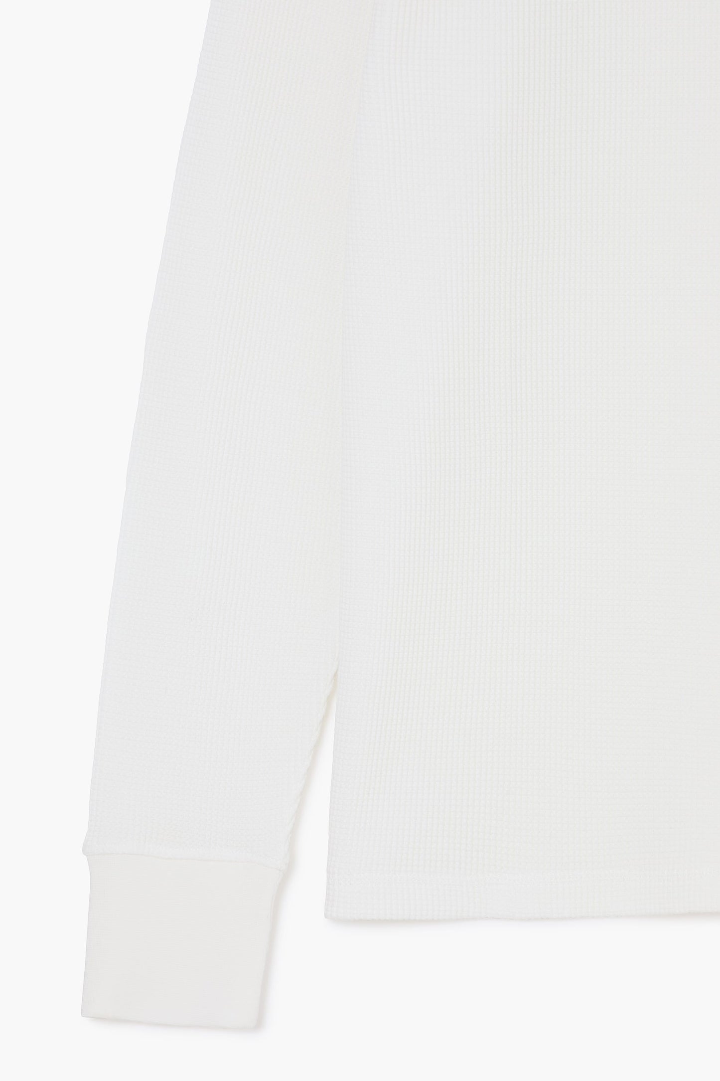 T-shirt Thermal 'Uuunder Tee'  - Blanc