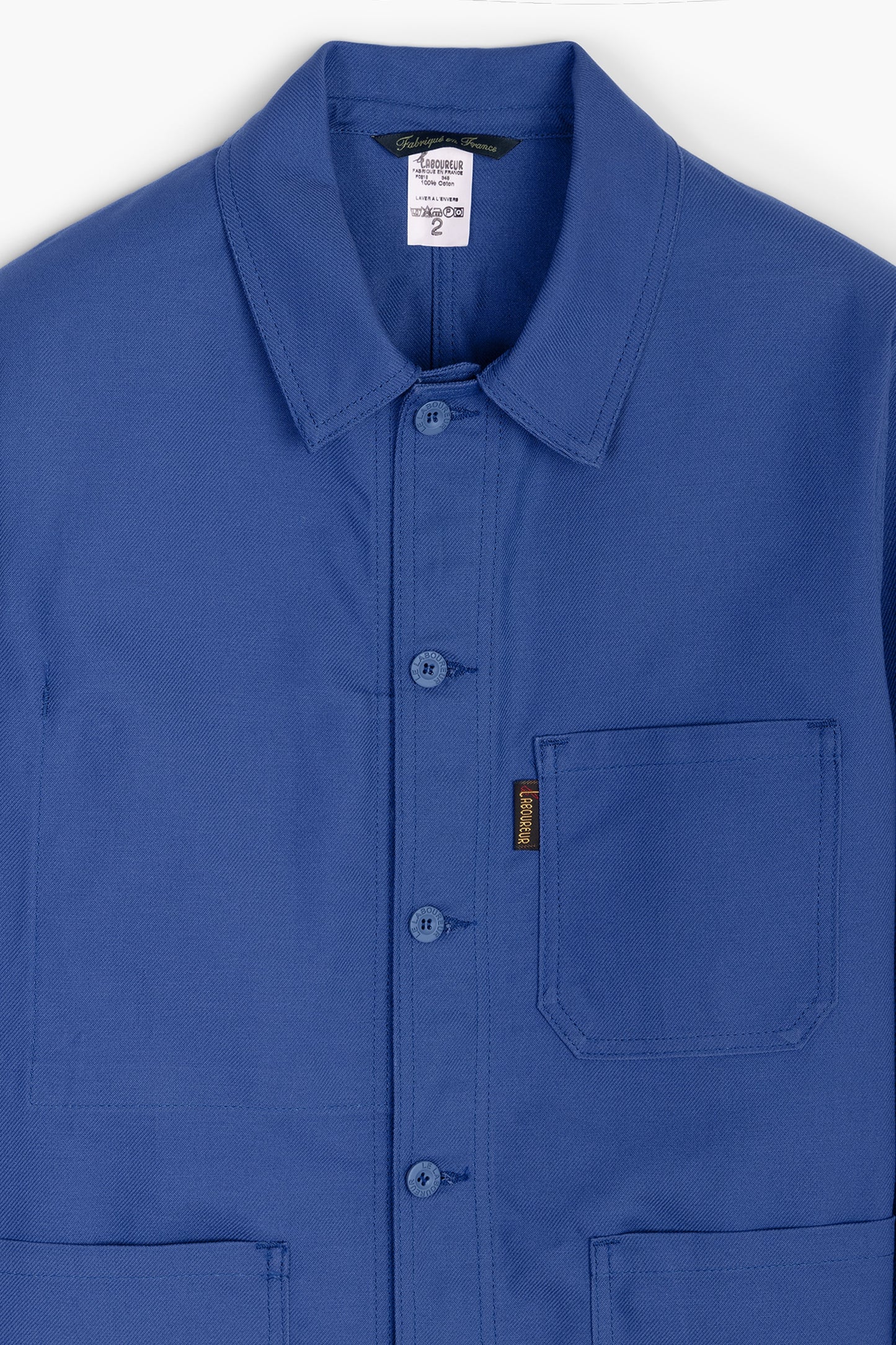 Work Jacket - Blue Cotton