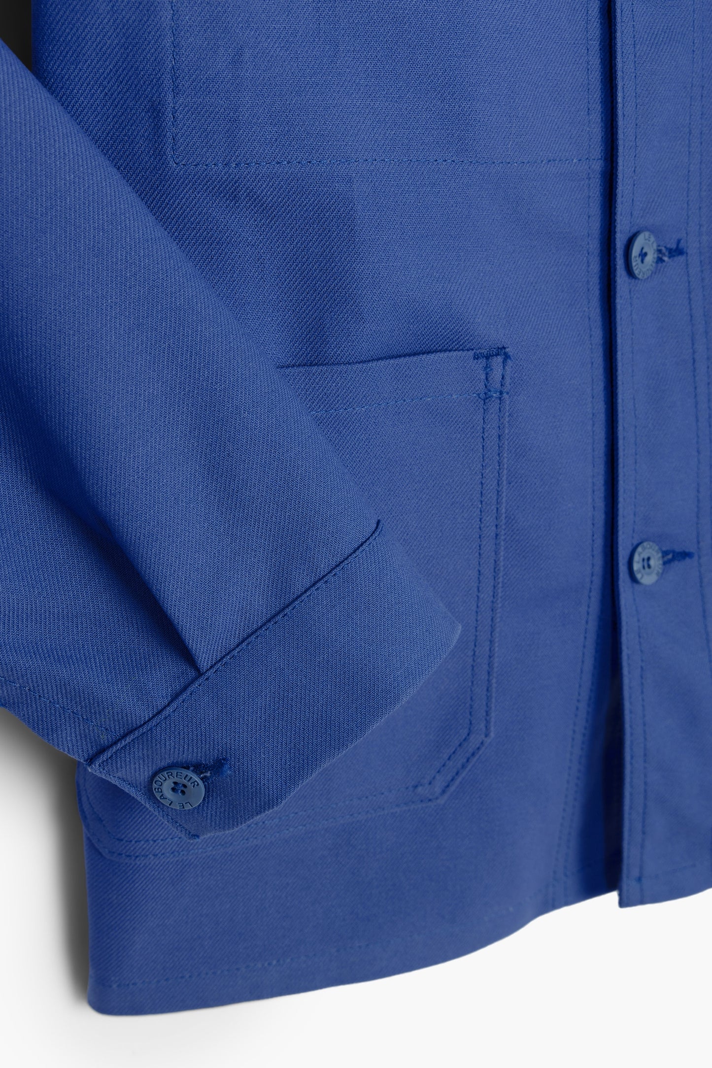 Work Jacket - Blue Cotton