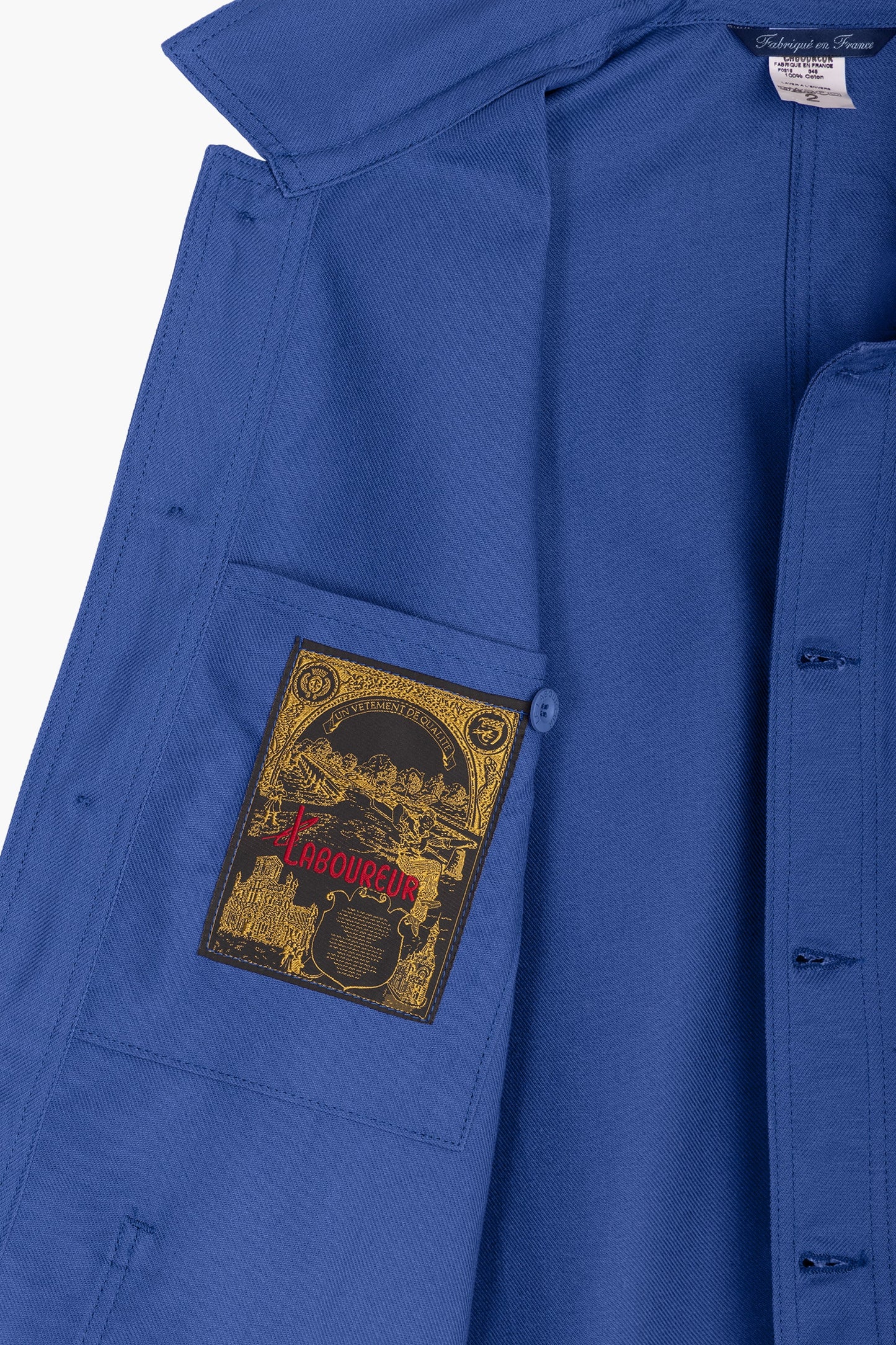 Work Jacket - Blue Cotton