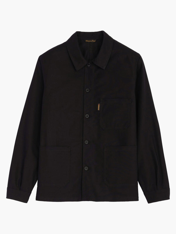 Veste de travail en coton - Noir