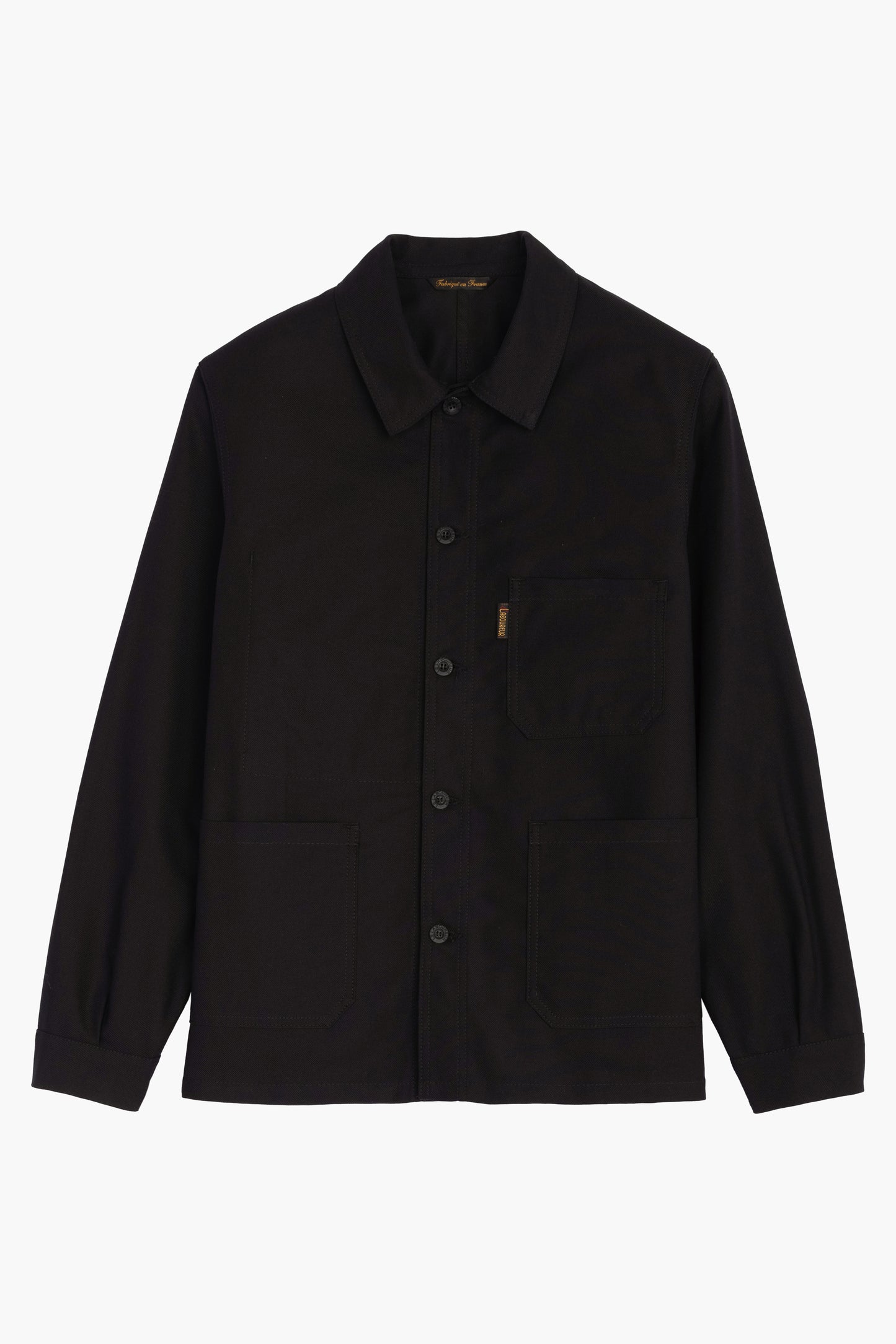 Work Jacket - Black Cotton