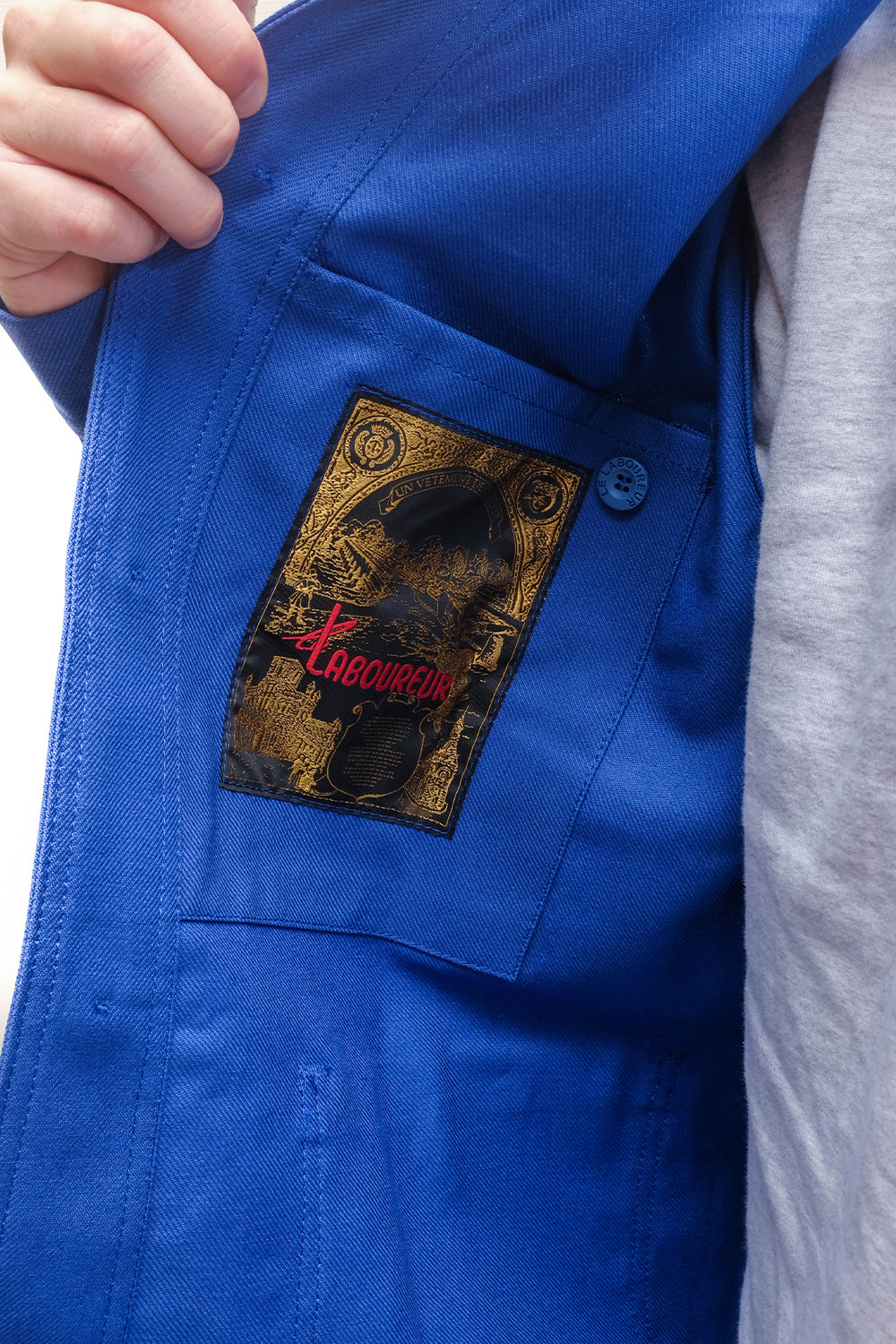 Work Jacket - Blue Cotton