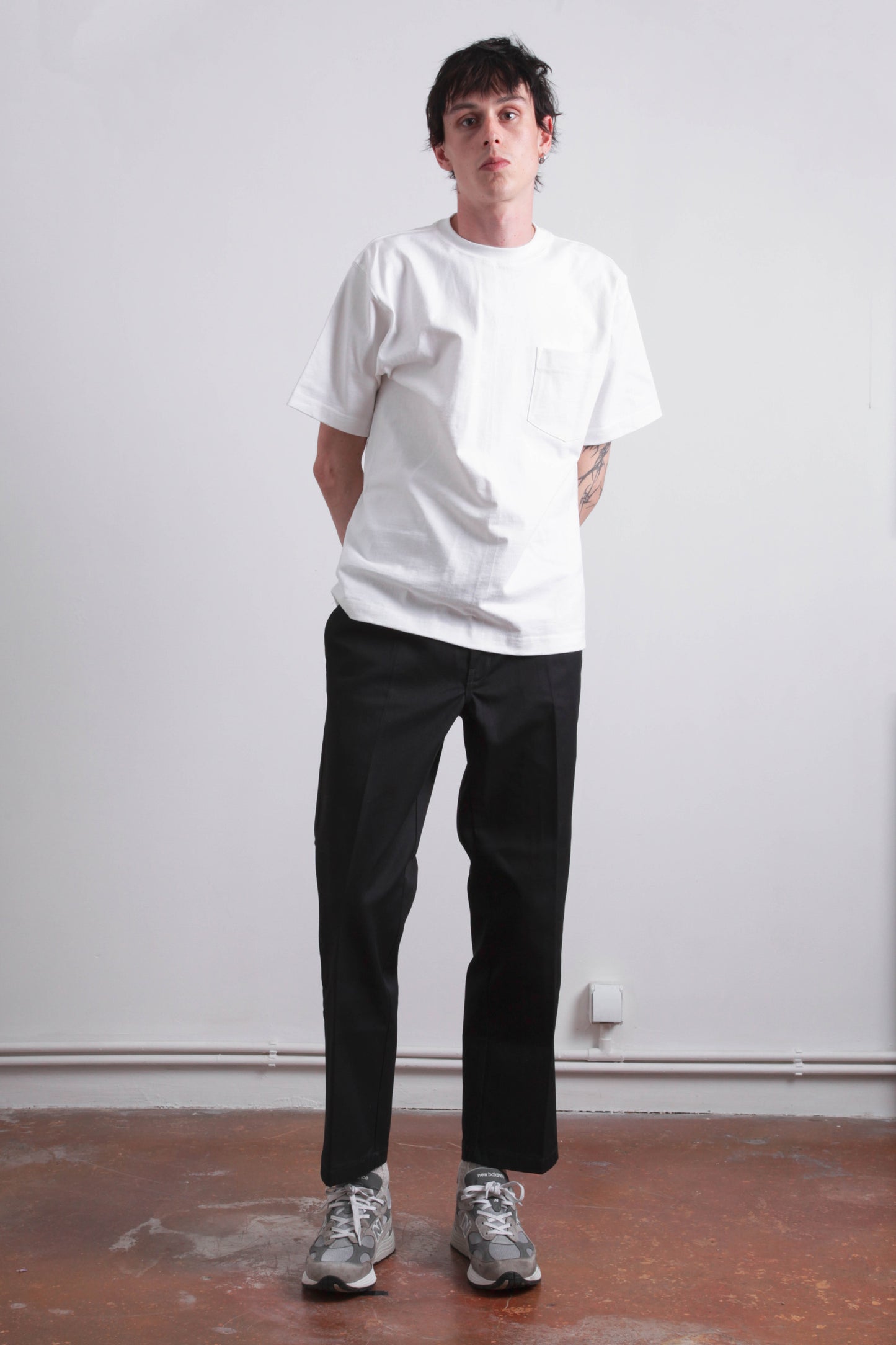 T-shirt à poche Max-weight - Blanc