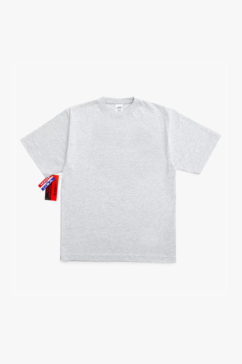 CAMBER USA T-shirt Max-weight Gris Chiné - suuupply