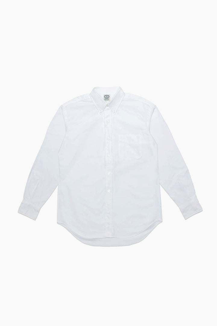 Vintage Ivy' Oxford Shirt - White