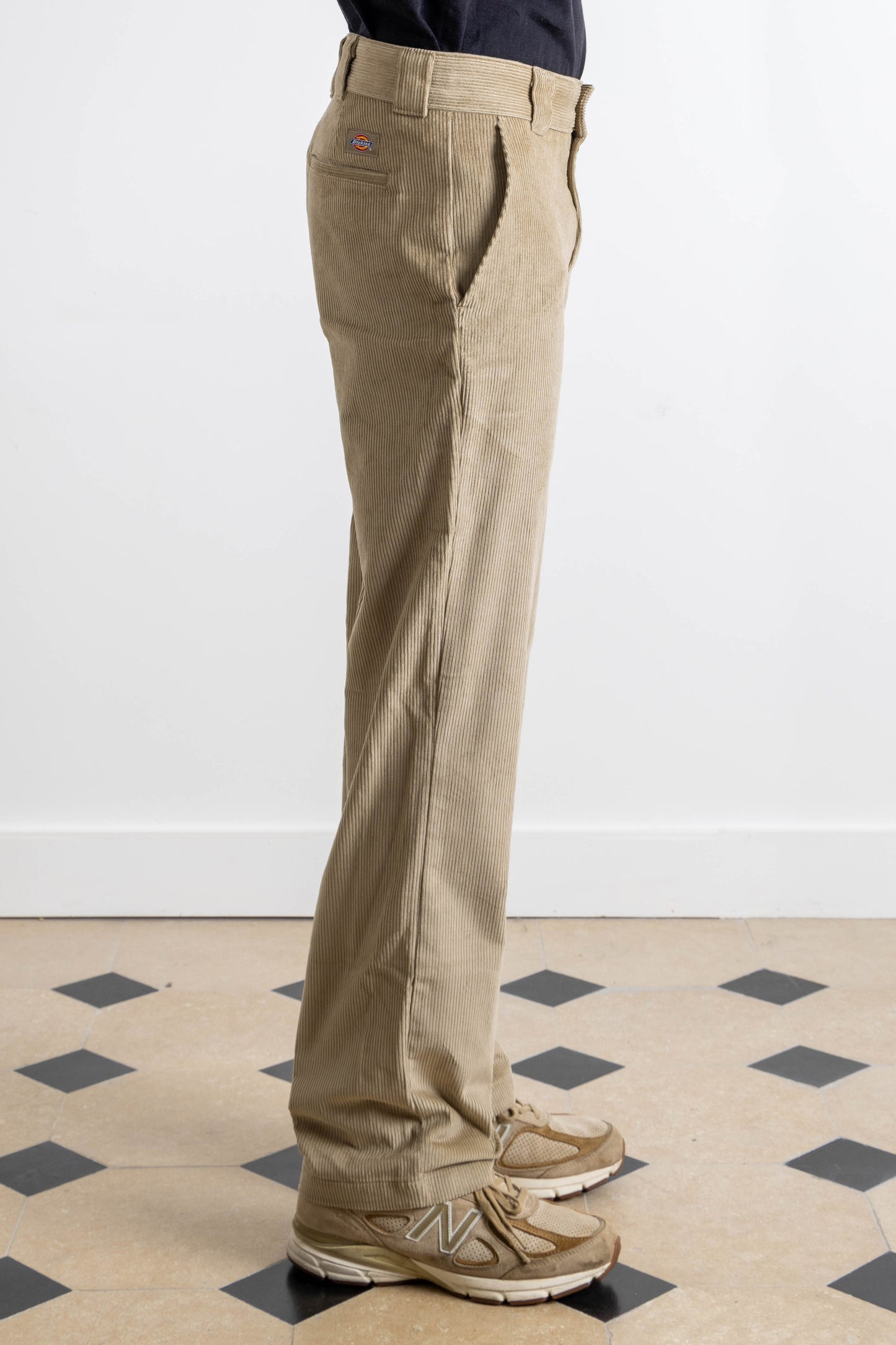 Pantalon 873 Higginson Velours Côtelé - Beige