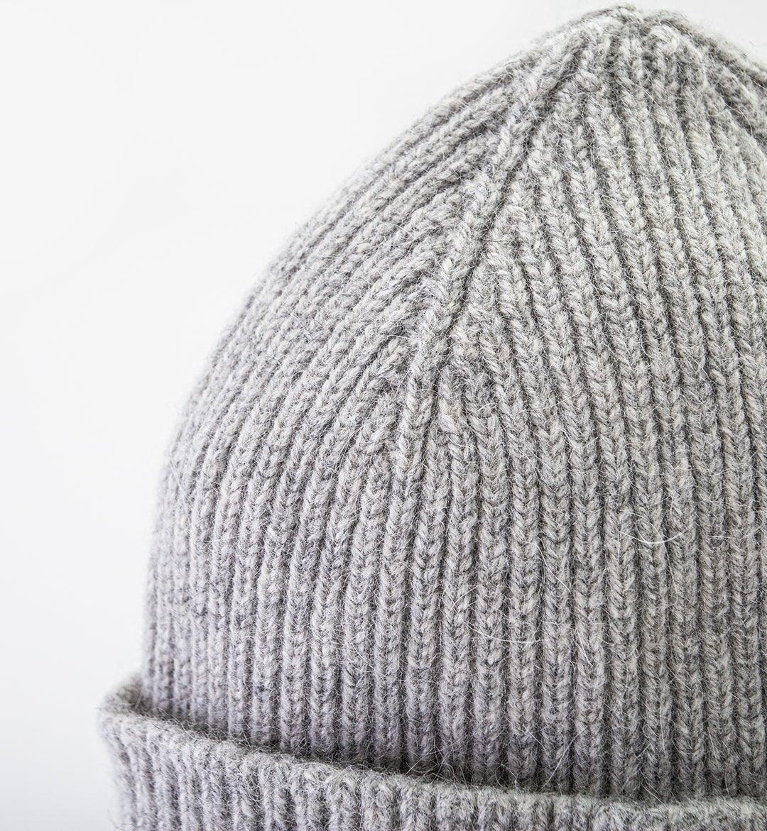 Grey wool hat hotsell