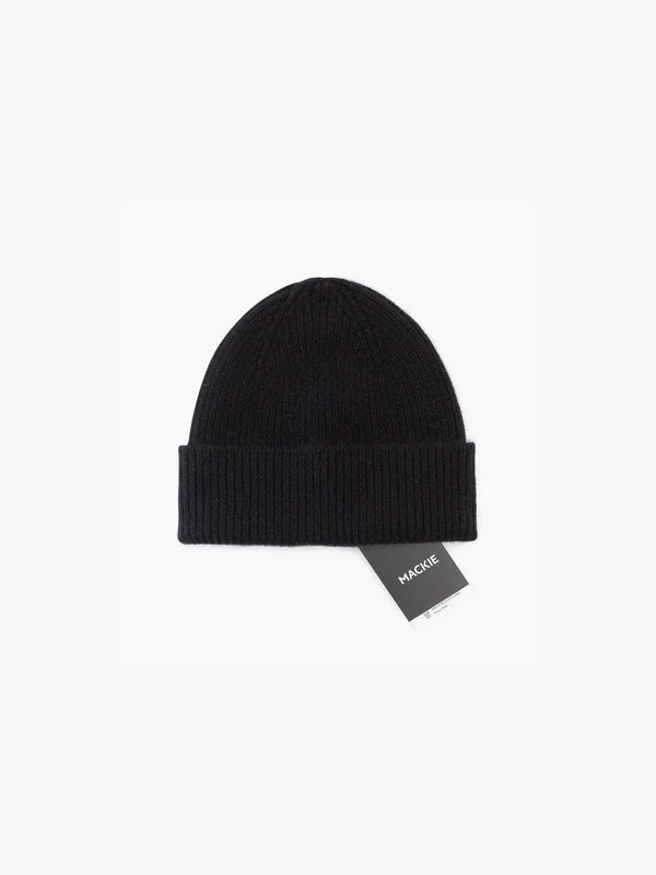 Bonnet en laine - Noir