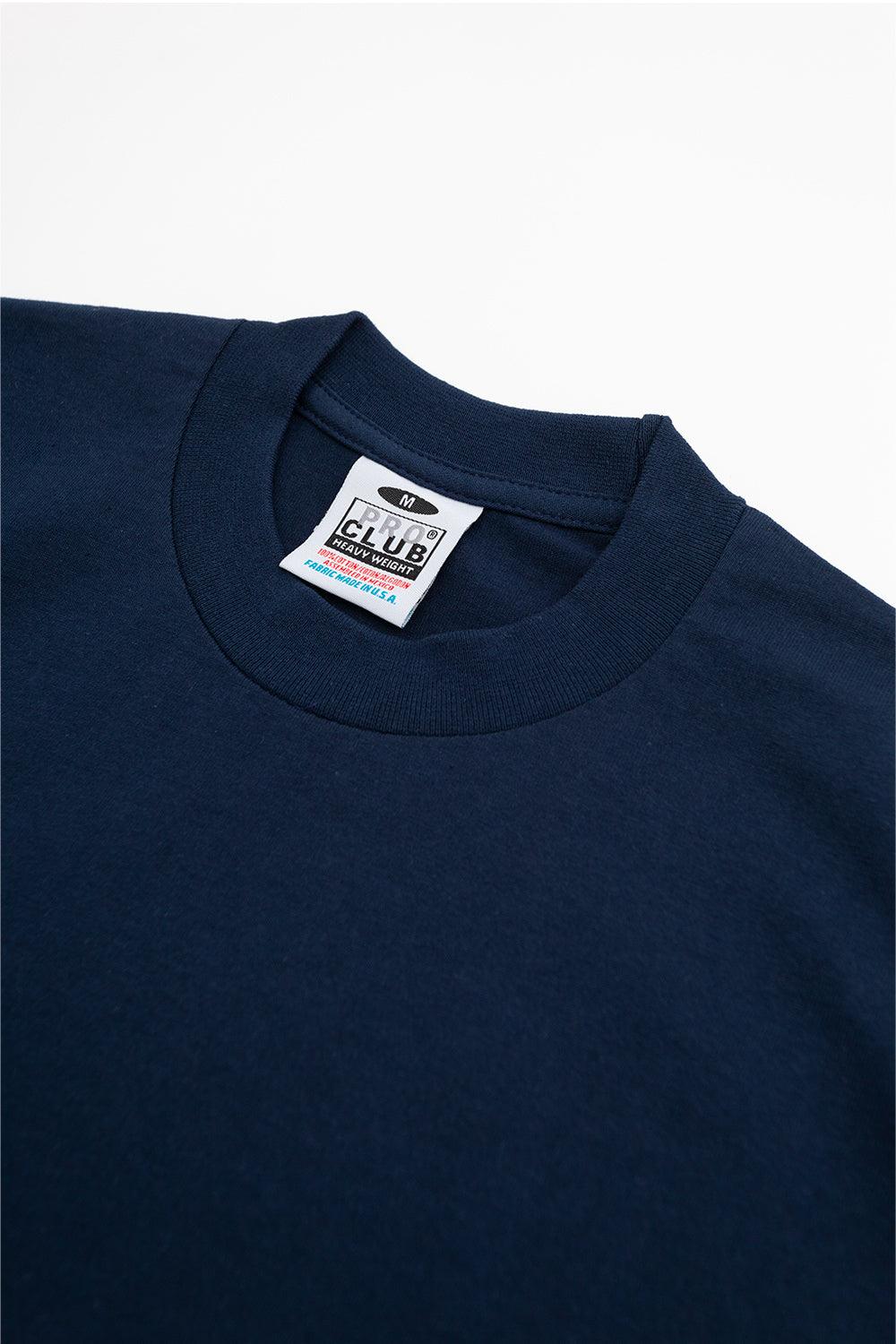 PROCLUB - Navy Heavyweight T-shirt – suuupply