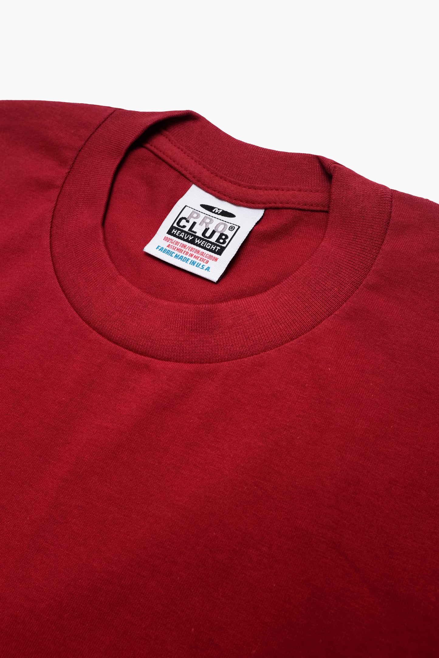 T-shirt Heavyweight - Rouge