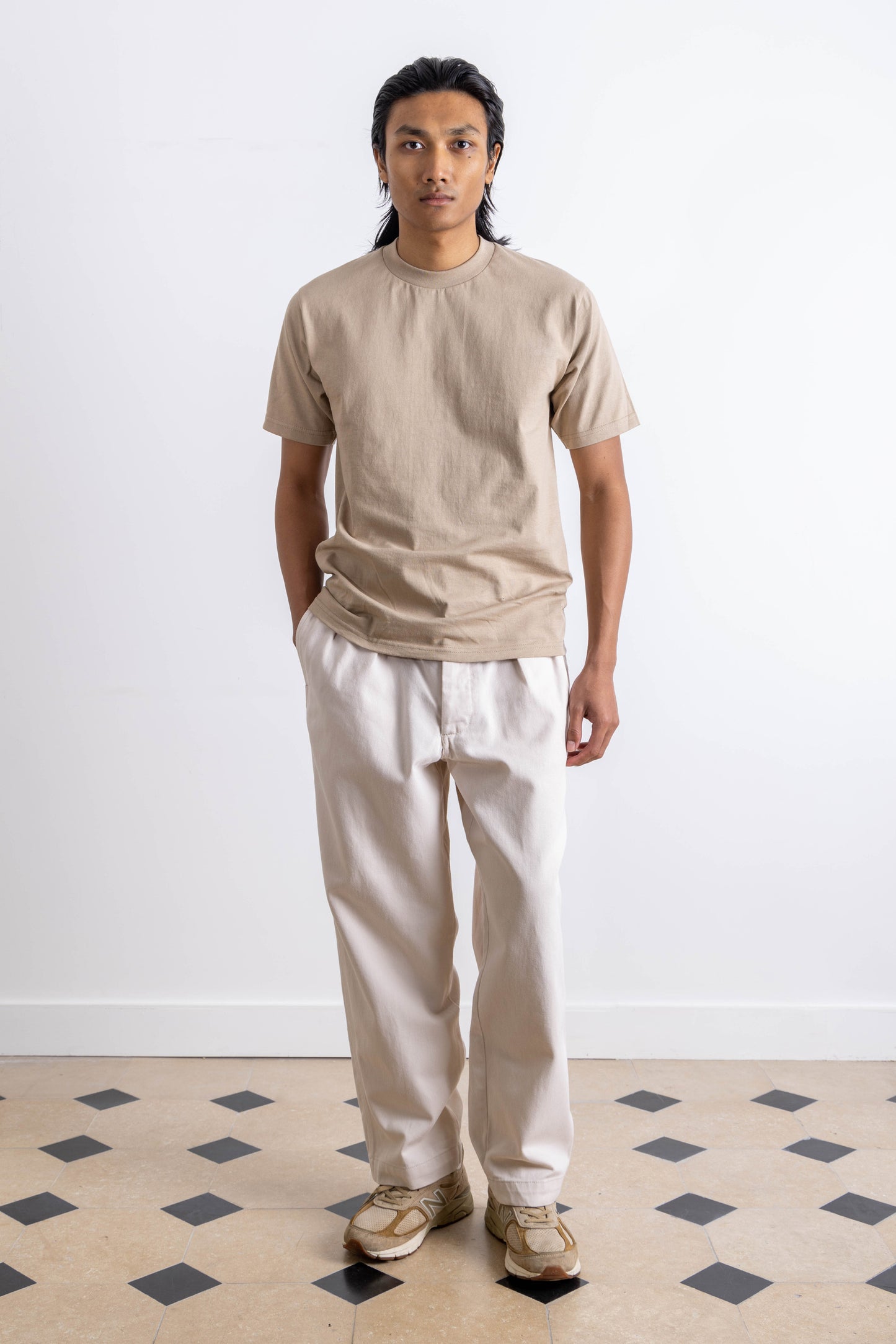 T-shirt Heavyweight - Beige