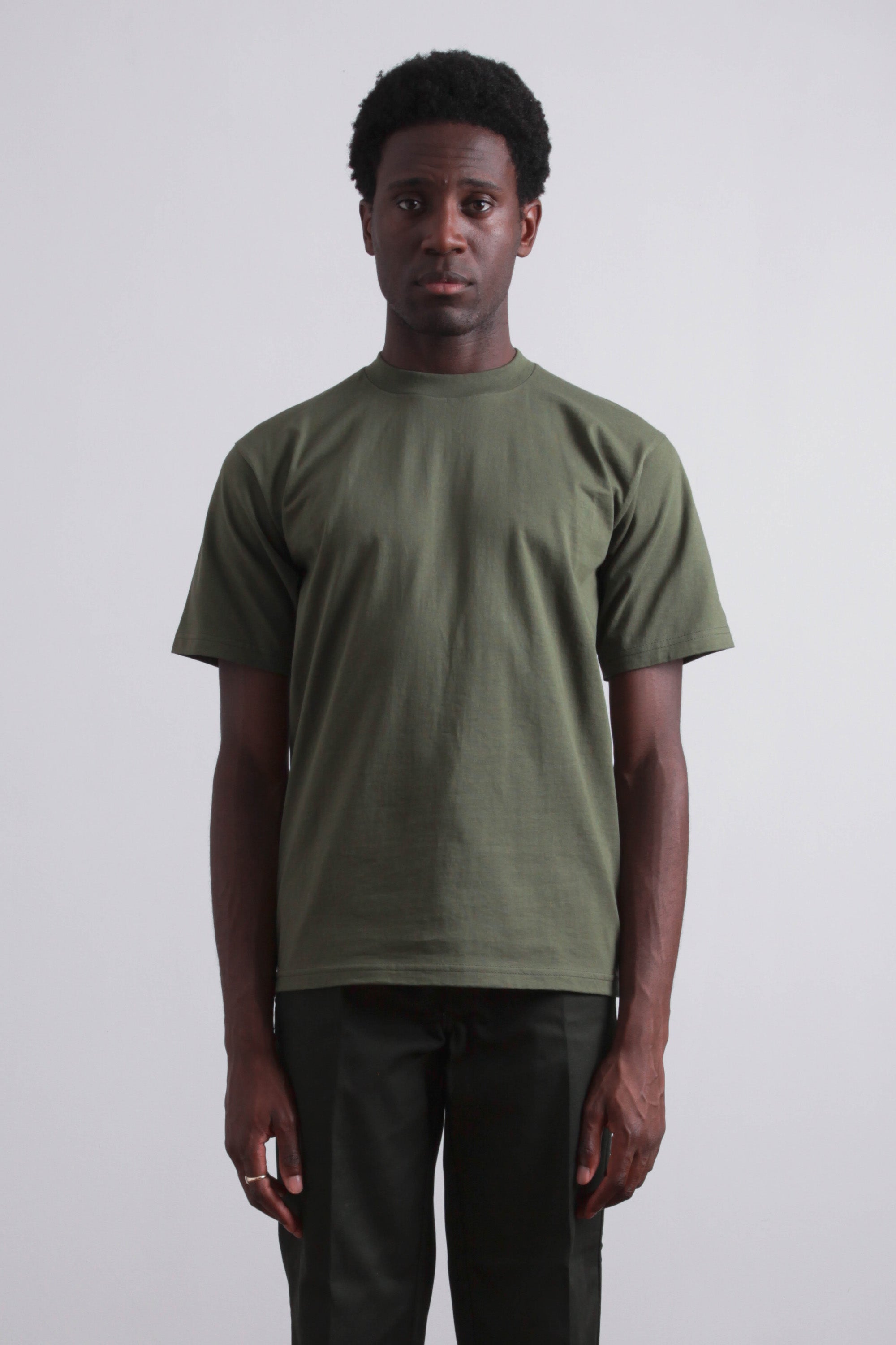 Army green t clearance shirt